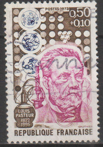 FRANCE 1973 Louis Pasteur and Eugène Ducretet ULH SG 1994