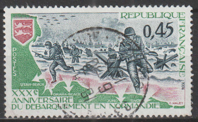 FRANCE 1974 Normandy Landings ULH SG 2048