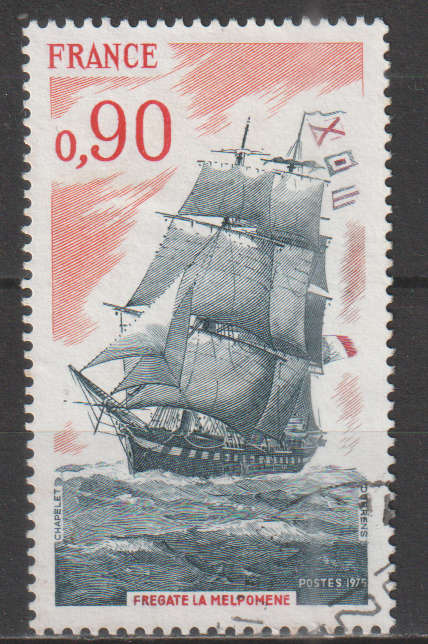 FRANCE  1975 French Sailing Ships ULH SG 2100