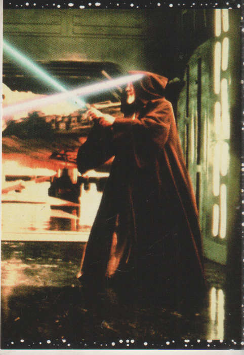 PANINI STAR WARS COLLECTABLE STICKER #36