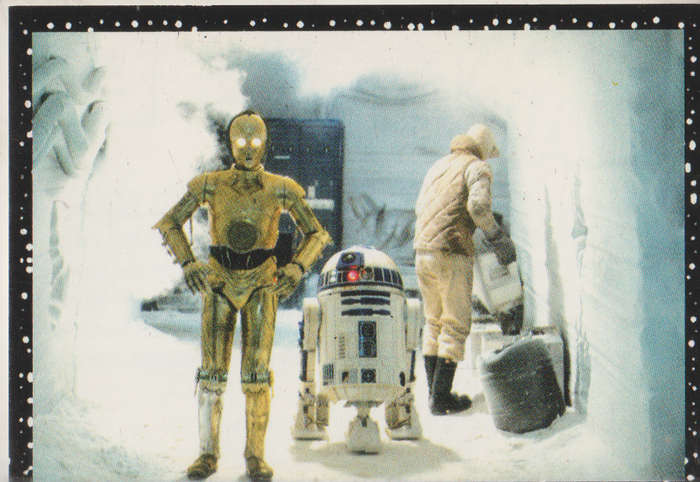 PANINI STAR WARS COLLECTABLE STICKER #50