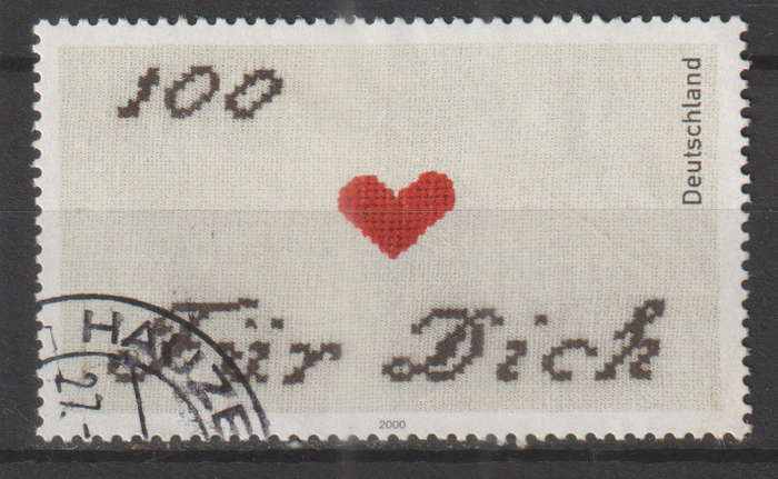 GERMANY 2000 Greeting Stamp ULH SG 2982