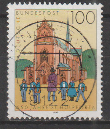 GERMANY 1993 The 450th Anniversary of the Boarding-school `Sculpforta` ULH SG 2520