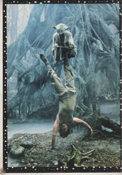 PANINI STAR WARS COLLECTABLE STICKER #71