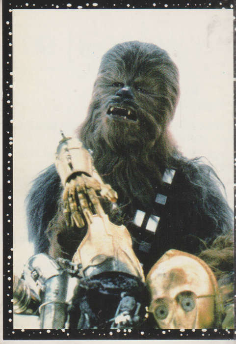 PANINI STAR WARS COLLECTABLE STICKER #90