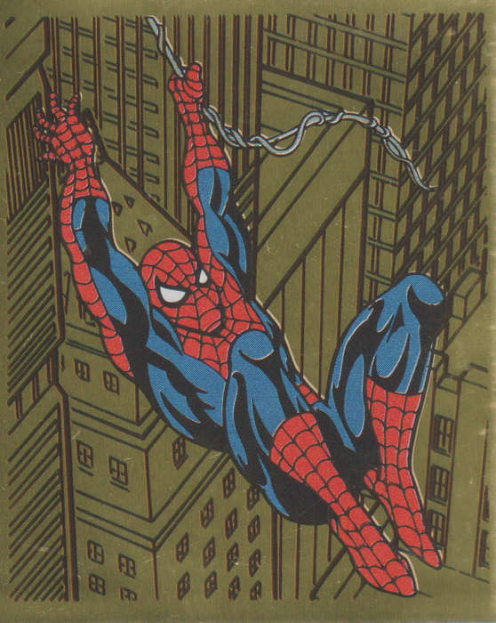 PANINI MARVELS SPIDERMAN COLLECTABLE STICKER #A