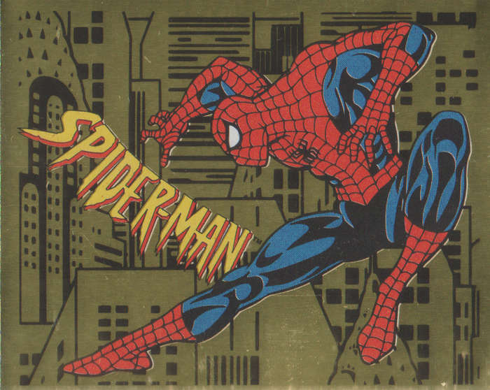 PANINI MARVELS SPIDERMAN COLLECTABLE STICKER #H