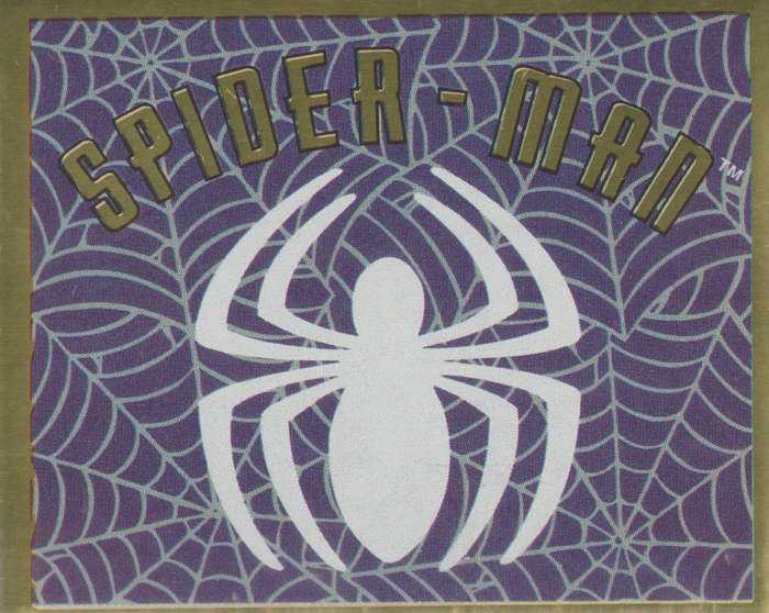 PANINI MARVELS SPIDERMAN COLLECTABLE STICKER #K