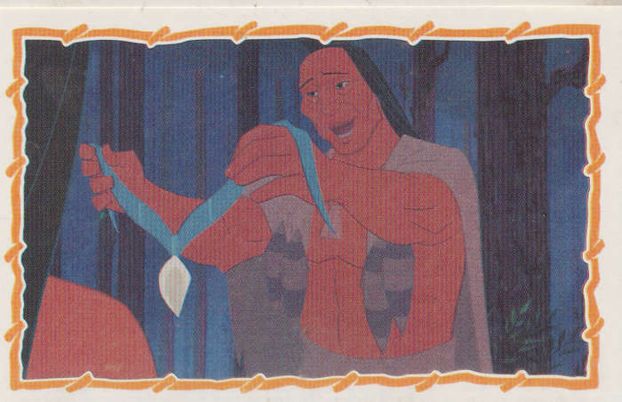 PANINI POCAHONTAS COLLECTABLE STICKERS #30