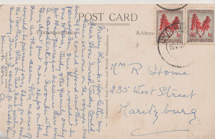 USED POST CARD