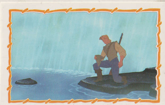 PANINI POCAHONTAS COLLECTABLE STICKERS #127
