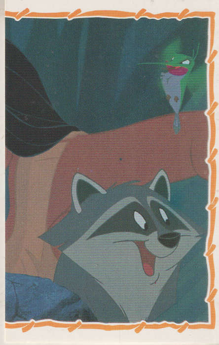 PANINI POCAHONTAS COLLECTABLE STICKERS #131