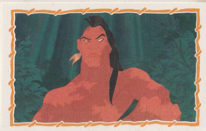 PANINI POCAHONTAS COLLECTABLE STICKERS #144