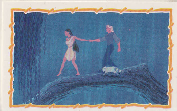 PANINI POCAHONTAS COLLECTABLE STICKERS #171