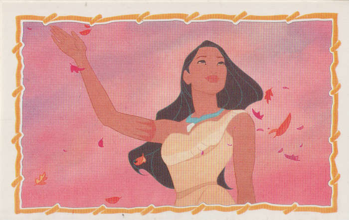 PANINI POCAHONTAS COLLECTABLE STICKERS #232