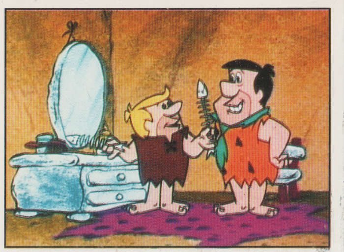 PANINI MARVELS FLINTSTONES COLLECTABLE STICKER #17