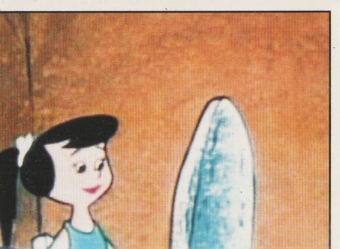 PANINI MARVELS FLINTSTONES COLLECTABLE STICKER #19