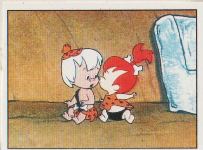 PANINI MARVELS FLINTSTONES COLLECTABLE STICKER #49