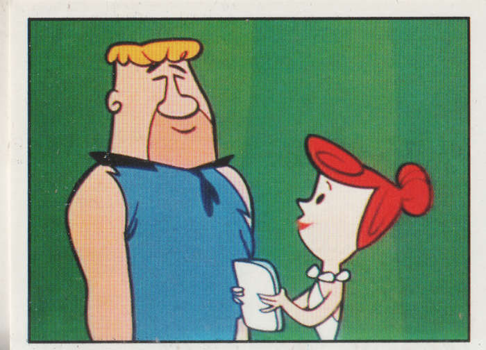 PANINI MARVELS FLINTSTONES COLLECTABLE STICKER #57