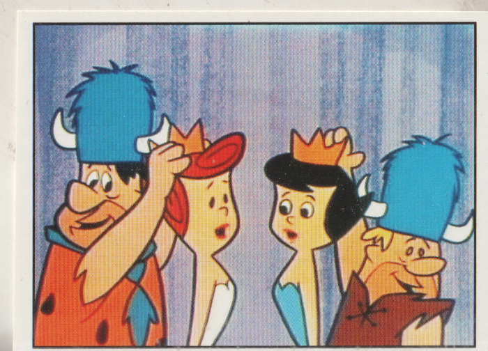 PANINI MARVELS FLINTSTONES COLLECTABLE STICKER #62