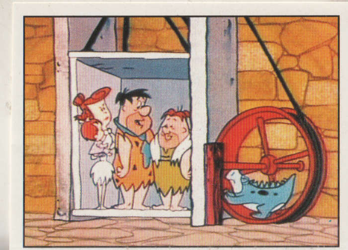 PANINI FLINTSTONES COLLECTABLE STICKER #69
