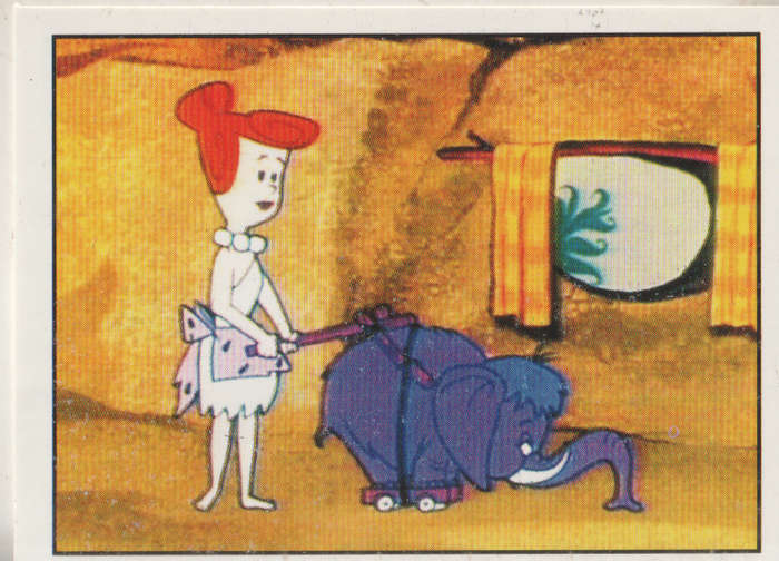 PANINI FLINTSTONES COLLECTABLE STICKER #73