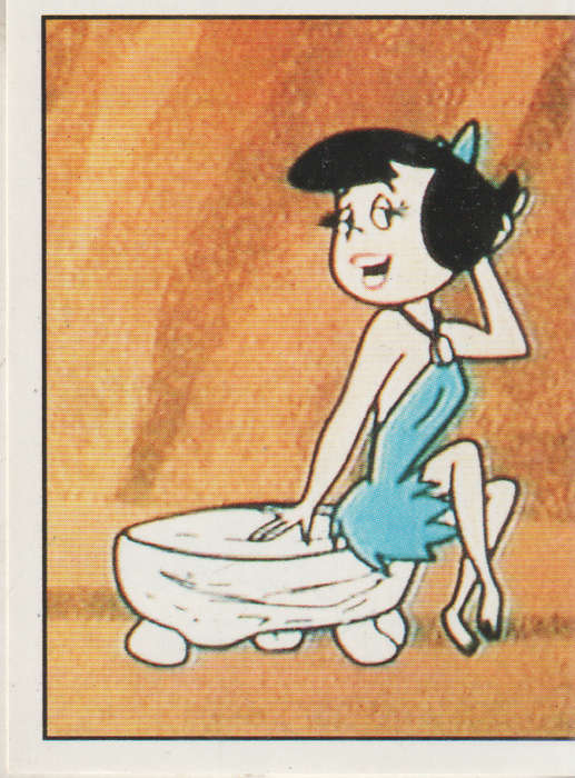 PANINI FLINTSTONES COLLECTABLE STICKER #78