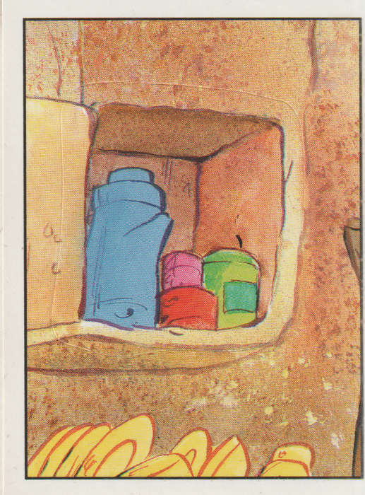 PANINI FLINTSTONES COLLECTABLE STICKER #96