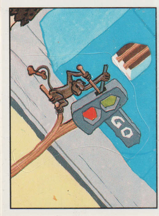 PANINI FLINTSTONES COLLECTABLE STICKER #126