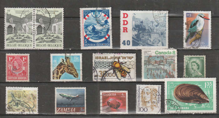 WORLD SELECTION BID PER STAMP TO TAKE ALL CARD EXCLUDED