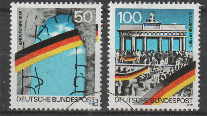 GERMANY 1990 The 1st Anniversary of the Fall of the Wall UNH SG 2330/1