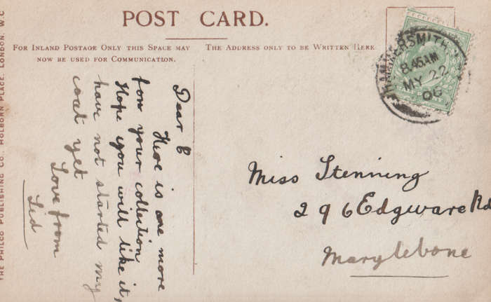 USED POST CARD