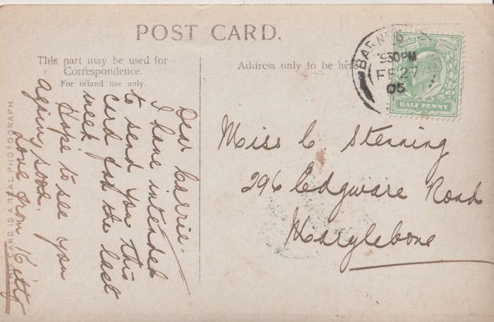 USED POST CARD
