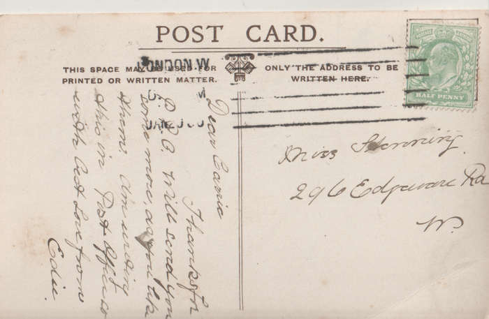 USED POST CARD