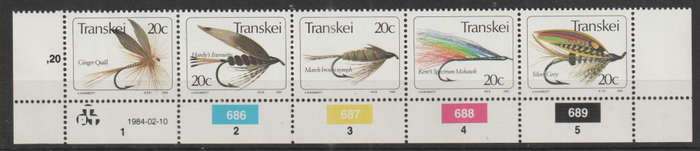 TRANSKEI 1984 Fishing Flies UMM