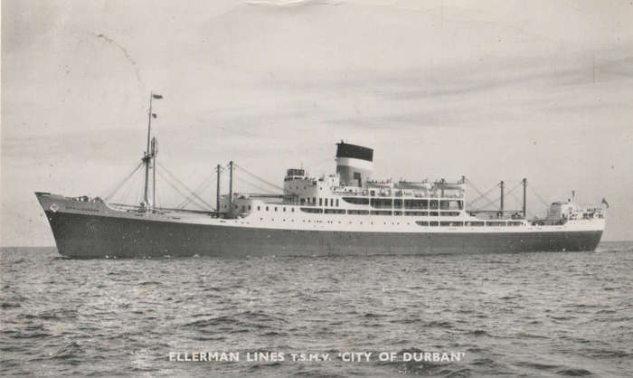 ELLERMAN LINES  POSTCARD