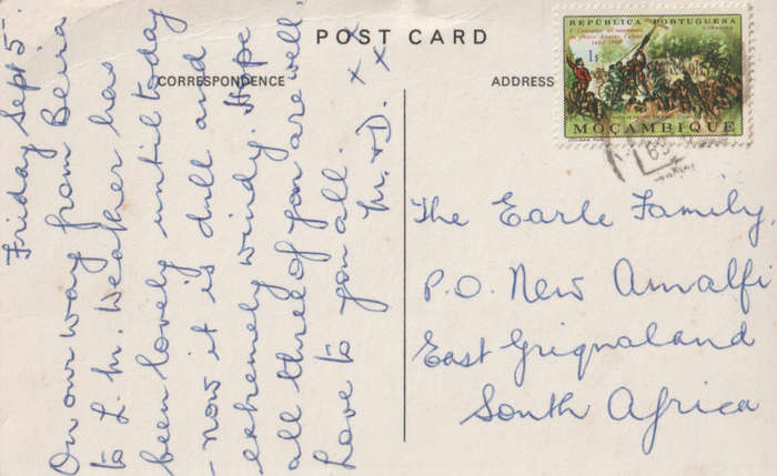ELLERMAN LINES  POSTCARD