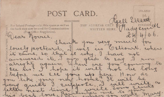 USED POST CARD