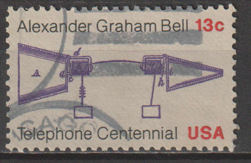 USA 1976 The 100th Anniversary of the Telephone ULH SG 1663