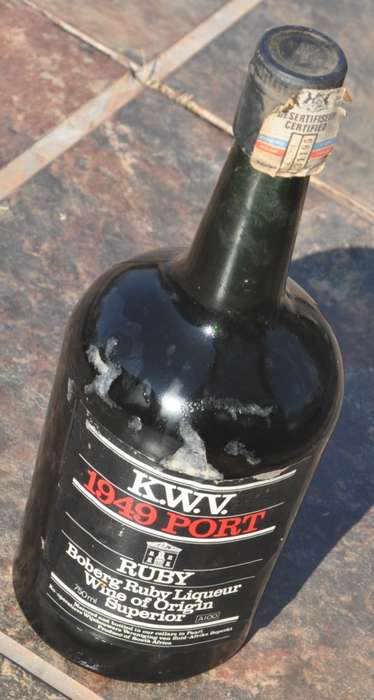 Superior KWV 1949 RUBY PORT - ALMOST IMPOSSIBLE TO GET - PICK UP POSSIBLE