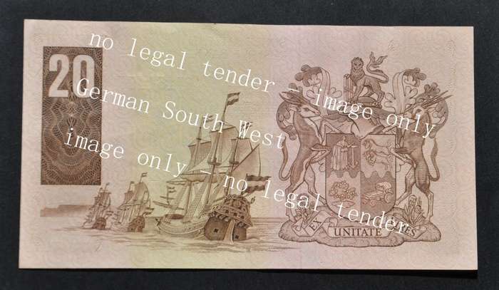 20 Rand 1984, prefix D/7, E/A, GPC de Kock, 3rd issue ***EF+*** - read description