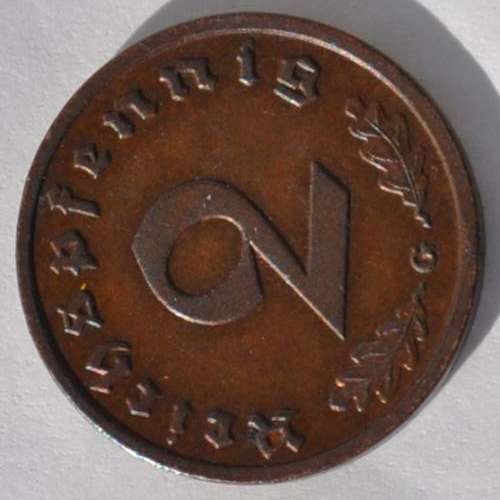 DEUTSCHES REICH - 2 REICHSPFENNIG 1938 G