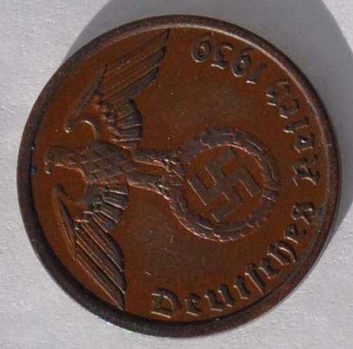 DEUTSCHES REICH - 2 REICHSPFENNIG 1939 A
