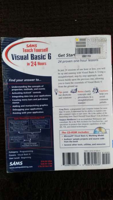 Visual Basic 6 Books (3 Books)