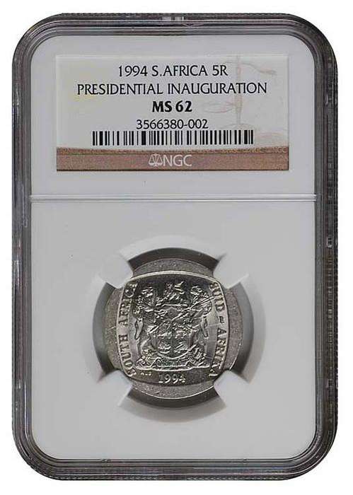 *** Highly Graded *** 1994 Presidential Inauguration R5 - NGC Graded MS62 - Crazy R1 Start.