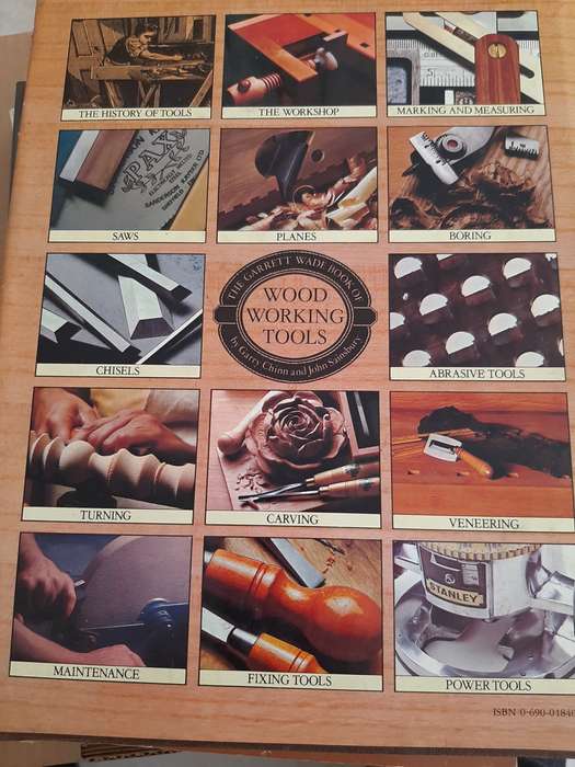 The Garret Wade bookof WORKING TOOLS  - Garry CHINN AND John SAINSBURY