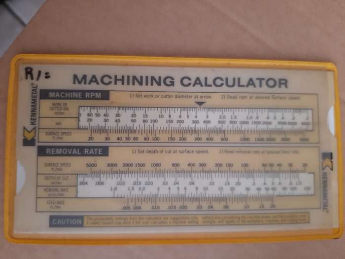KENNAMETAL Turning Calculator - MACHINING CALCULATOR