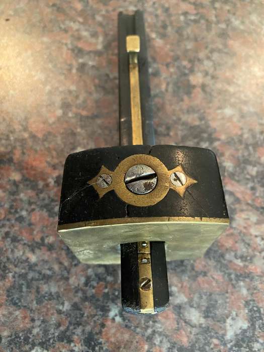 Brass Plated Mortise Gauge