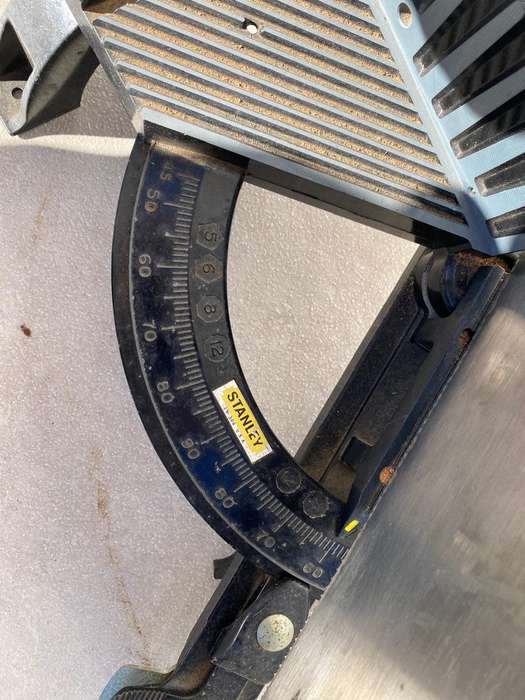 Large Heavy Cast Aluminum Stanley USA Mitre Machine No. 19-306