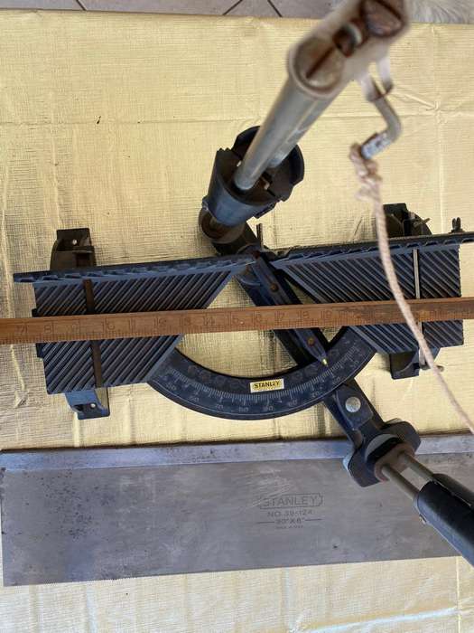 Large Heavy Cast Aluminum Stanley USA Mitre Machine No. 19-306